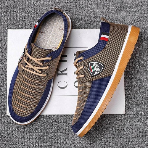 Canvas Turnschuhe Herren Sneaker Schnürer Sportschuhe Laufschuhe Freizeitschuhe - Bild 2 von 22