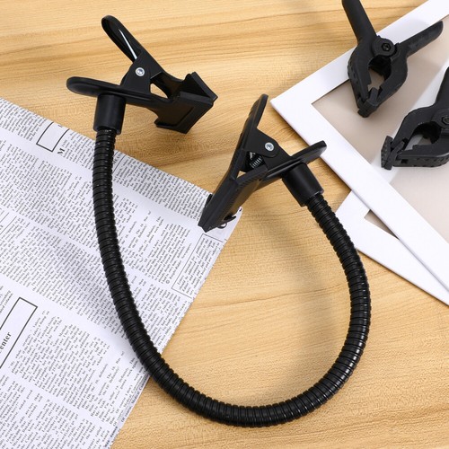 Metal Clip Gooseneck Clmap Flex Clamp Mount Photography Clamps for Backdrop - Photo 5 sur 12