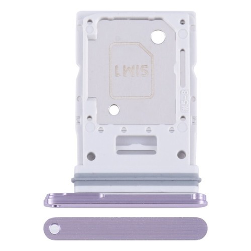 Pour Samsung Galaxy A55 Tiroir plateau support lecteur carte sim violet - Photo 1/1