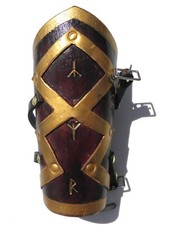 Valkyrie Fantasy Armor Single Wrist Cuff Bracer - Norse Viking Goddess Hel 1