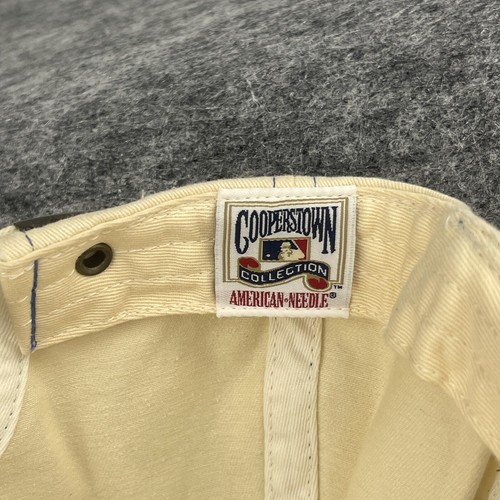 Cappello berretto Chicago Cubs baseball avorio cotone regolabile uomo MLB ago americano - Foto 9 di 11