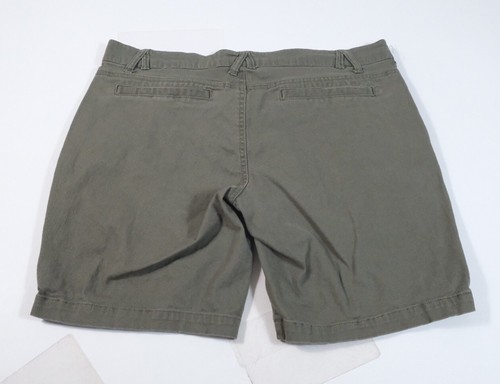 Outlooks Women's Green Casual Chino Shorts Size 13 - Picture 2 of 8