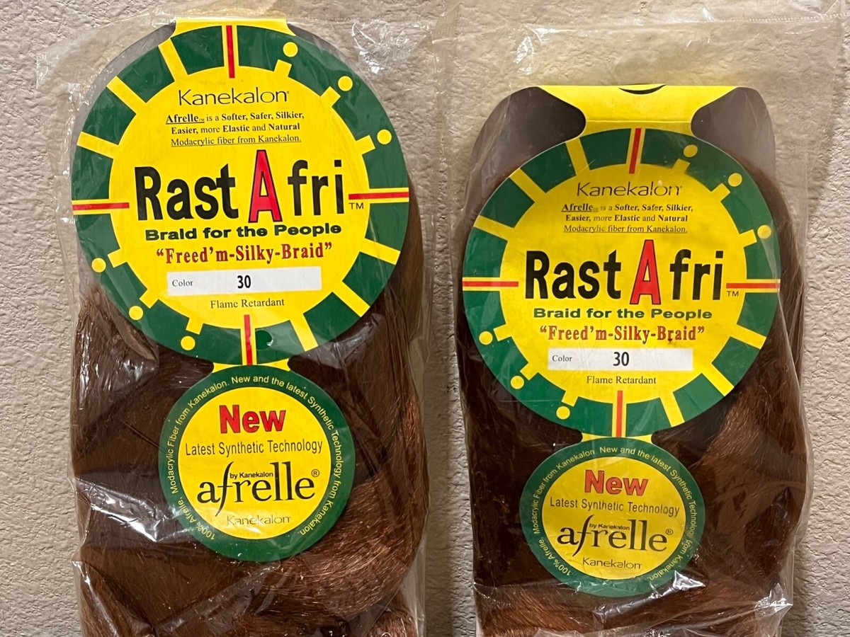 Lot of RastAfri Freed'm Silky Braid Afrelle 100% Kanekalon NWT