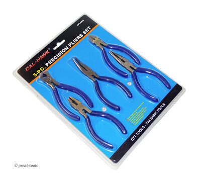 5-PC PRECISION PLIERS SET   hand tools   automotive tool   mini pliers