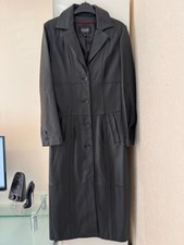 Women's Wilsons Leather Full Length Coat Black Us Xs Pre-owned Unworn