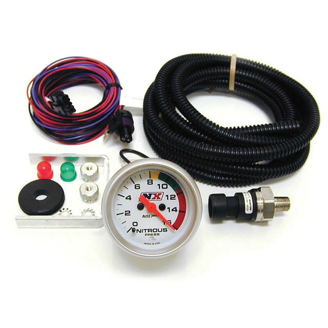 Nitrous Express 25/16 Nitrous Electric Pressure Gauge w/Sensor