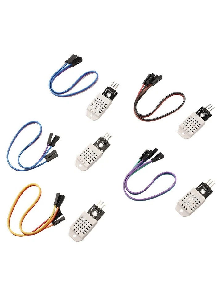 5er Set hochpr?zise Temperatur-Feuchtigkeitssensoren f??r einfache Installation - Bild 3 von 4