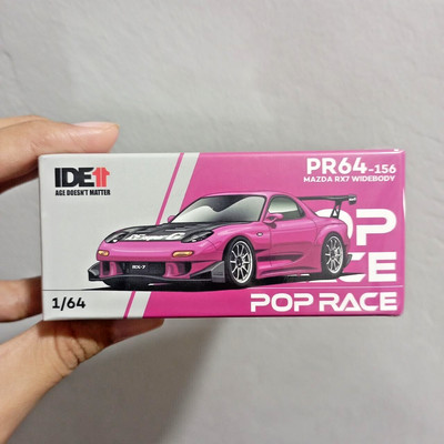 【PR64-156】ポップレース MAZDA RX-7 ワイド インドネシア限定 POP RACE 1:64 PR64-156 Mazda RX7 RE Amemiya Widebody