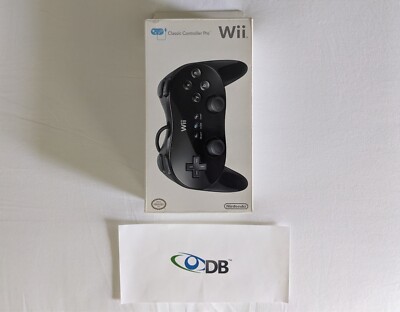 Nintendo Wii - Official OEM Nintendo Classic Pro Controller - New/Sealed