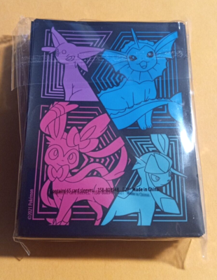 Pokemon Evolving Skies ETB Eeveelution Card Sleeves 65 Count - NEW
