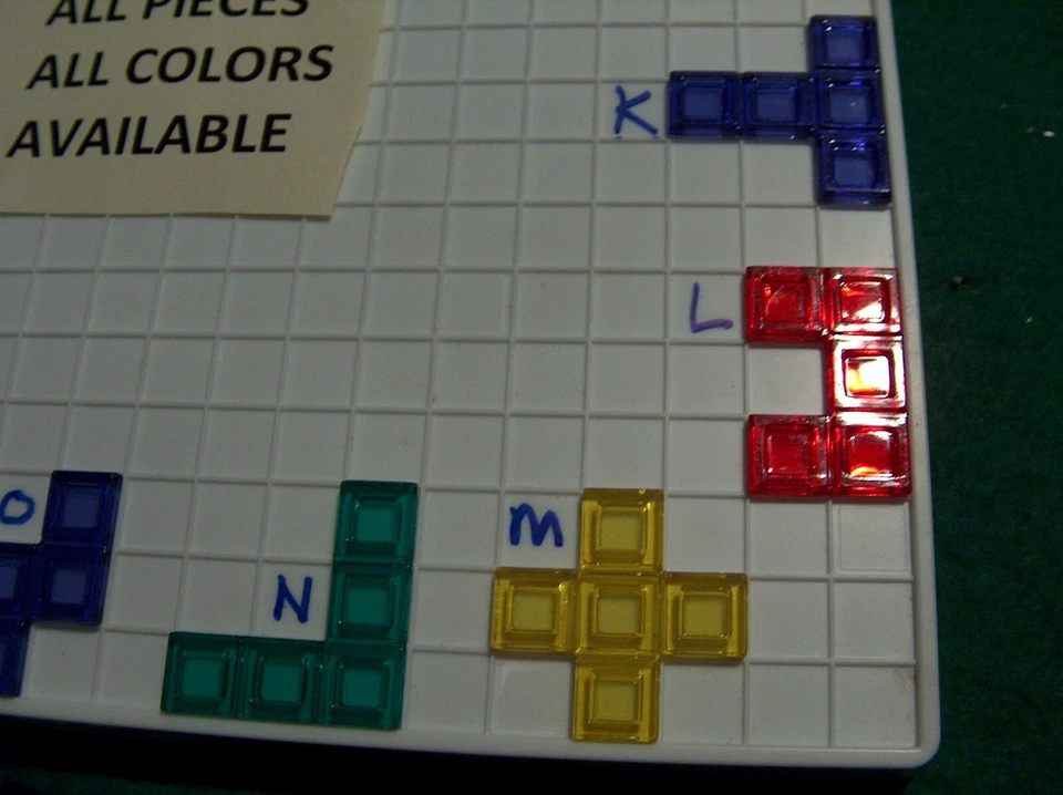 Blokus Game Individual Replacement Pieces  Mattel 2013 2016 2019 White board - Image 3 of 4