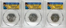 2023 P,D,S American Women Quarter Jovita Idar PCGS MS65 Rosie 3 Coin Set SPECIAL
