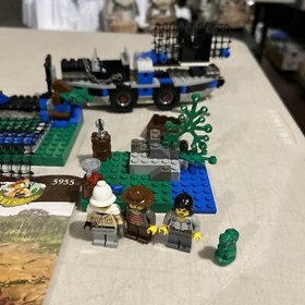 LEGO Adventurers Dino Island 5955 All Terrain Trapper W/manual