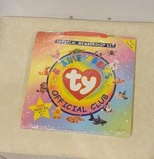 Ty Beanie Baby Official Club First Edition Official Membership Kit 125 Stickers