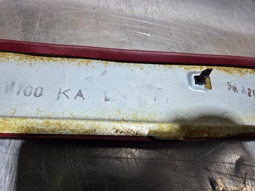 82-83 HONDA ACCORD LX REAR INTERIOR QUARTER PANEL TRIM CAP RED LEFT DRIVER OEM - Picture 6 of 6