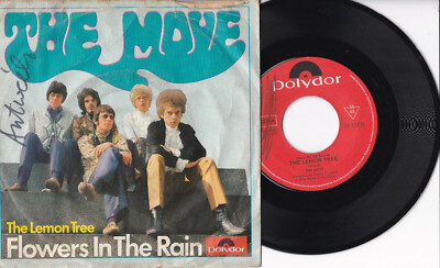 The Move  -Flowers In The Rain / (Here We Go Round) The Lemon Tree- 7'' 45