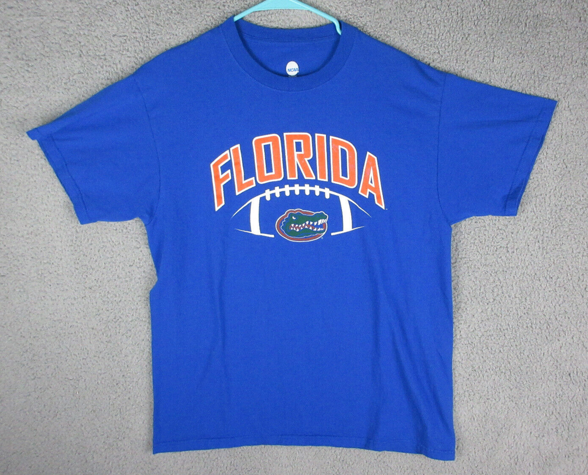 Florida Gators Shirt Mens Large Blue Logo College Football Knights Apparel