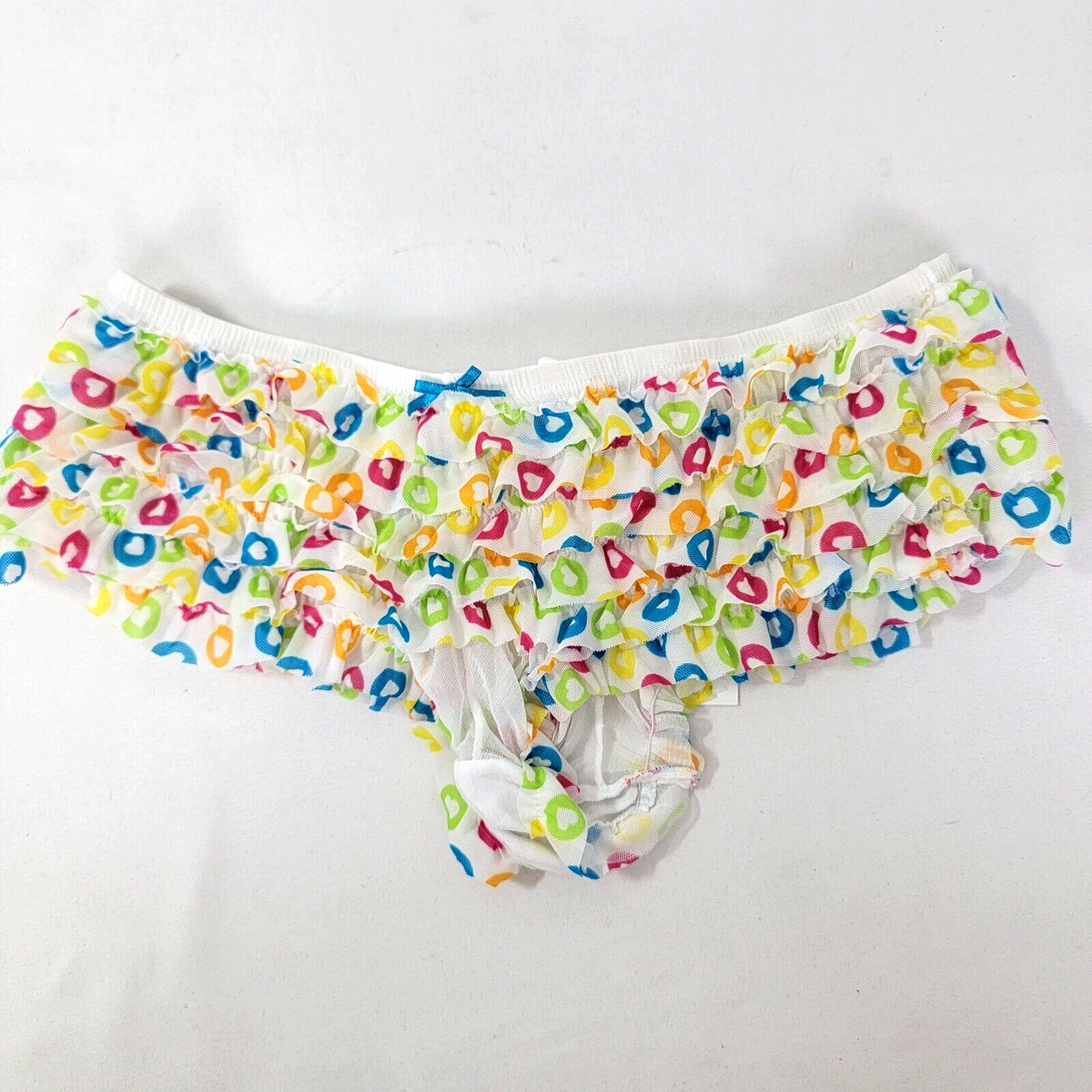Honeydew Mesh Hearts Rumba Women's Panties Underwear Medium M NEW