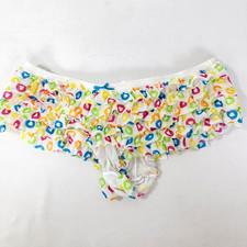 Honeydew Mesh Hearts Rumba Women's Panties Underwear Medium M NEW Colorful