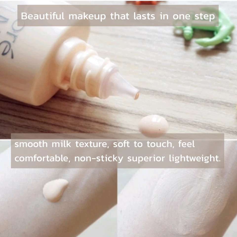 Biore UV CC Control de Color Leche Maquillaje Base Protector Solar Facial SPF50 PA++++ 30 ml. Foto 4 de 4