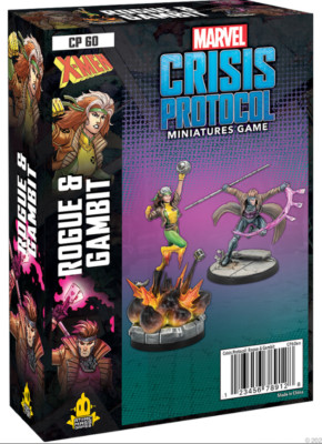 Marvel Crisis Protocol Rogue and Gambit NO BOX Expansion X-Mem