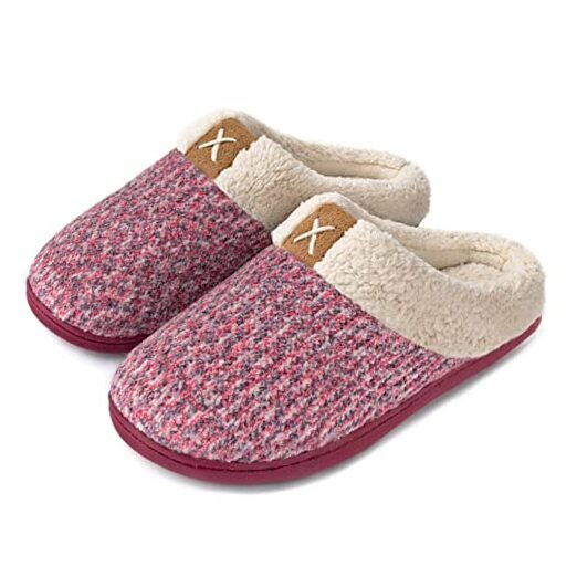 Women's Indoor Bedroom Slipper with Memory Foam, Gift for