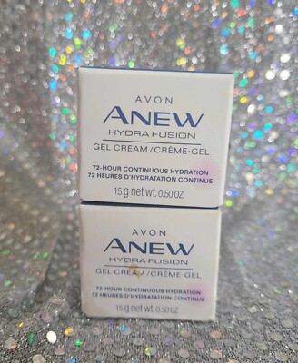 Avon Anew HYDRA FUSIONS Gel Creams X2 Travel Size ~ NIB ~ NEXT DAY SHIPPING