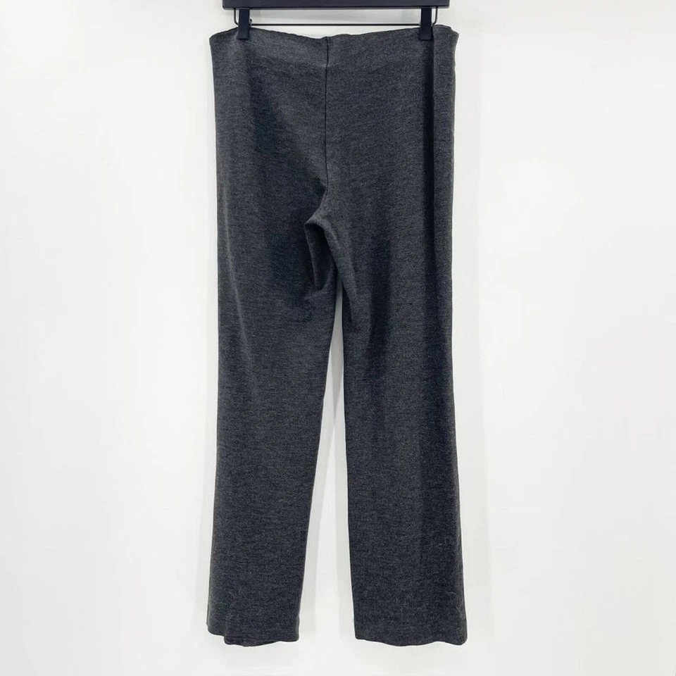 Leggings plisados Gloria Vanderbildt para mujer talla 8 gris pierna ancha informales Foto 2 de 4