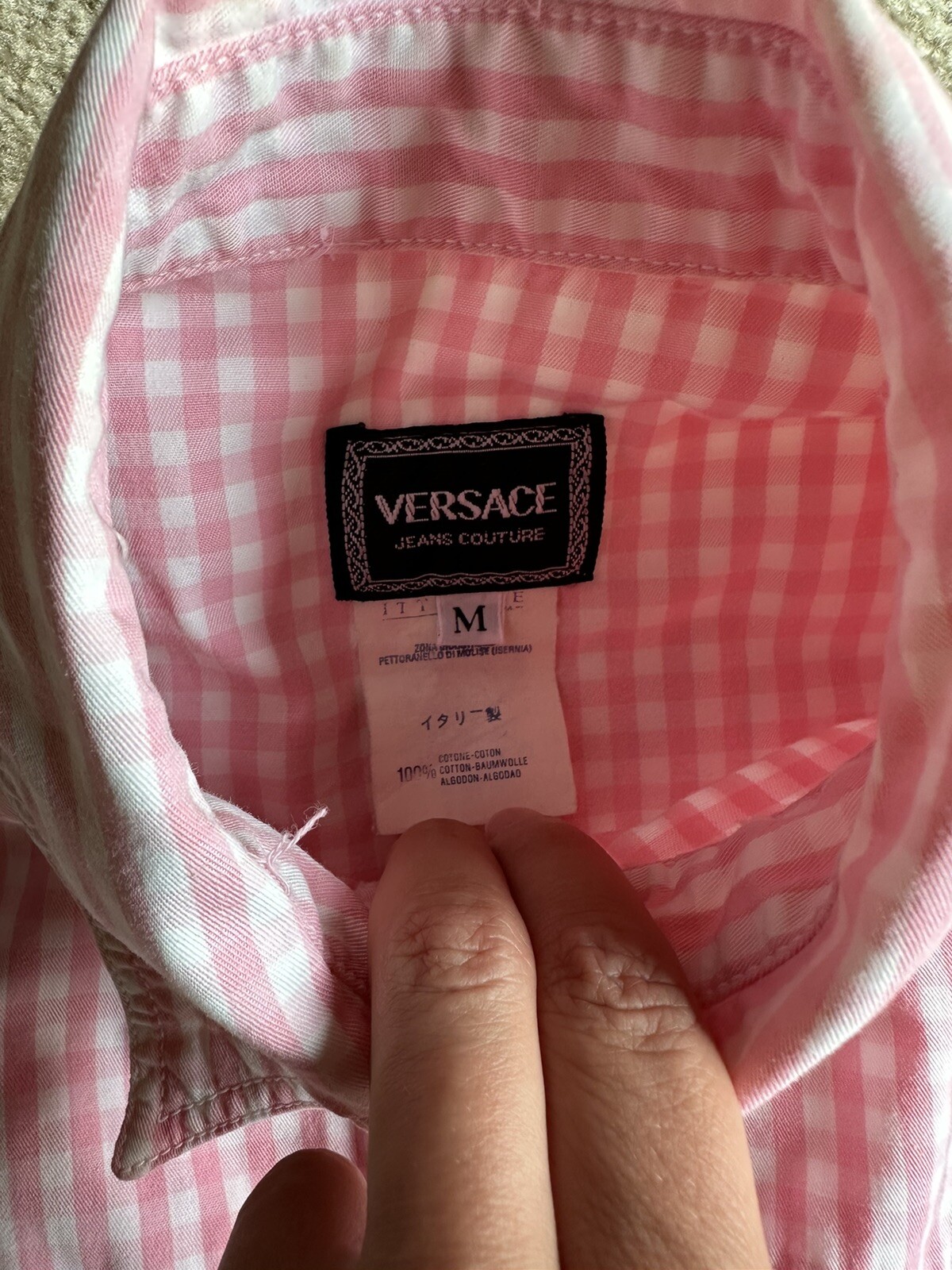 Versace Barbie Blouse Medium - image 6