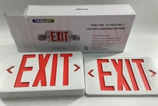 TANLUX Exit Sign Double Sided Or 1 Sided Use   Z1A