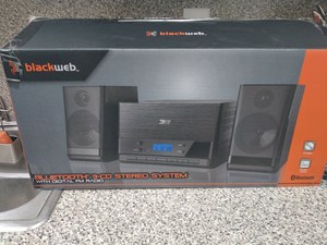 blackweb 3 cd stereo system