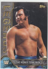 2017 The Honky Tonk Man Topps WWE Legends Wrestling BLUE Parallel /99 - #43