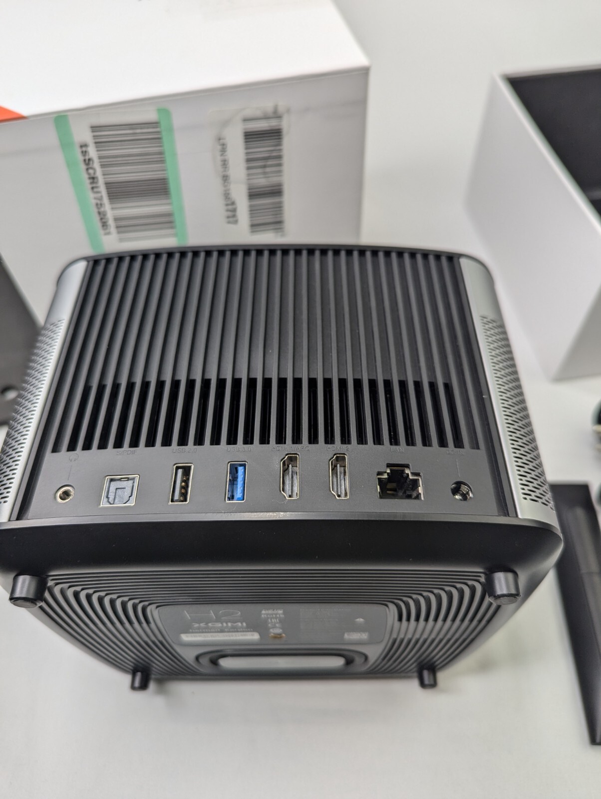 DEFECTIVE XGIMI XHAD01 H2 4K HOME THEATER SMART PROJECTOR WITH REMOTE  I G3D