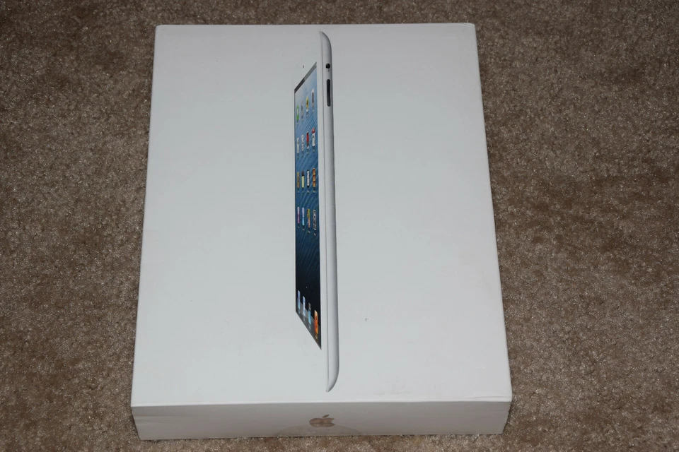 Apple iPad 4 128 GB Wi-Fi + GSM 4G Cellular Verizon ME407LL/A Tablet White...... - Image 4 of 4