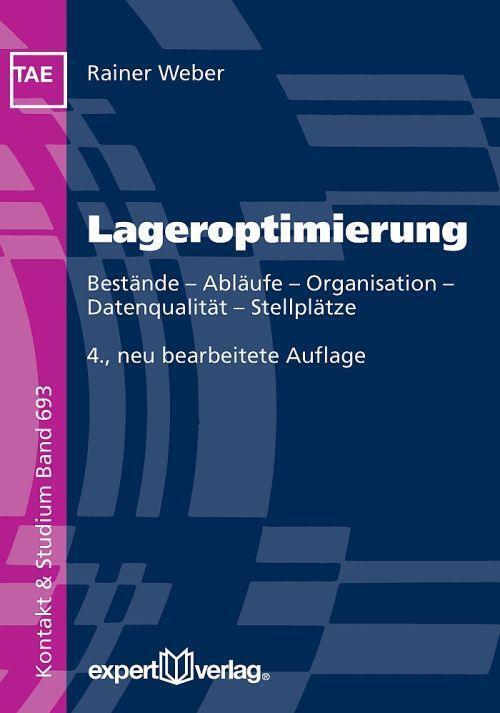 Thumbnail - Lageroptimierung | Rainer Weber | Taschenbuch | Kontakt & Studium |