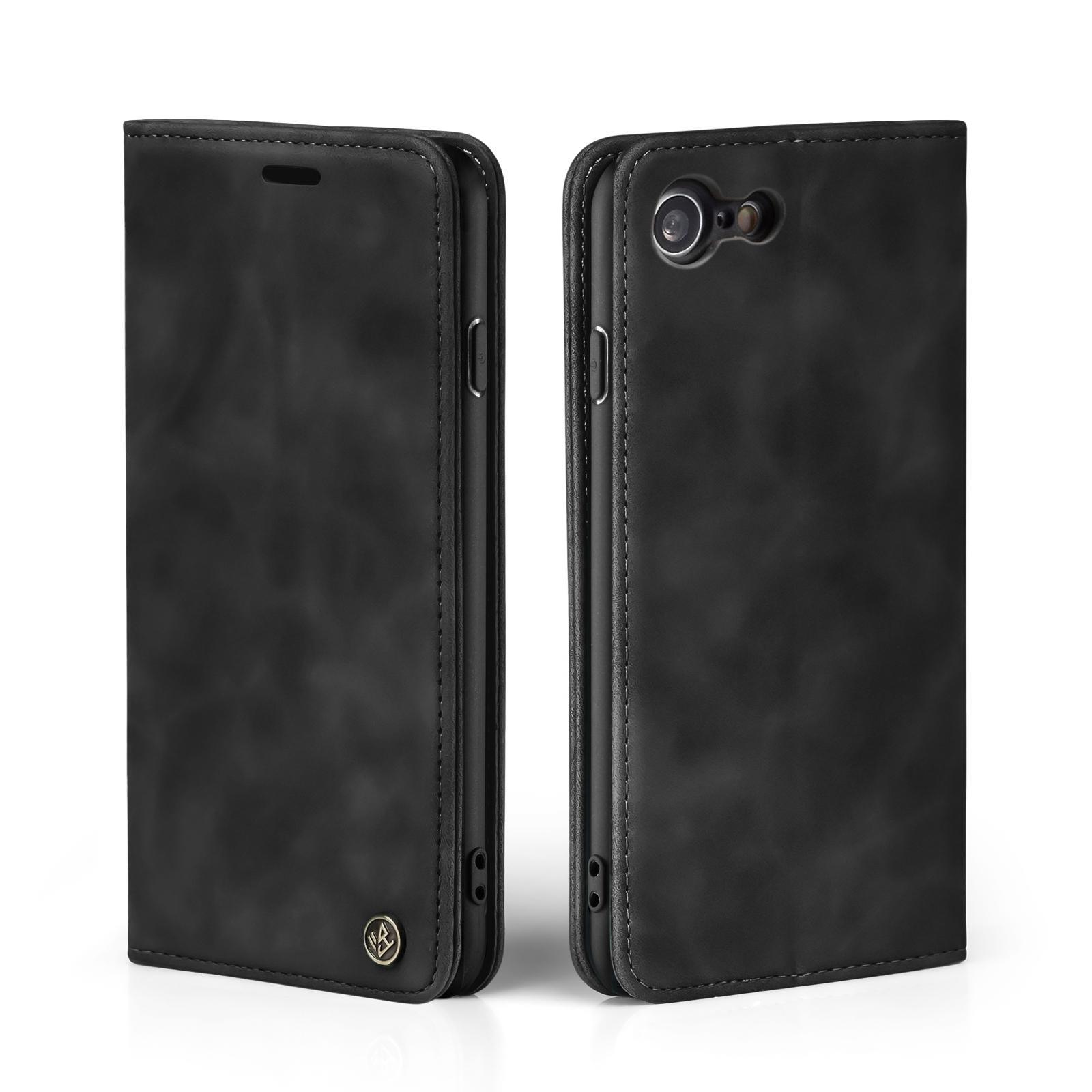Funda protectora de móvil para Apple iPhone Case Cover Wallet Flip estuche elegante