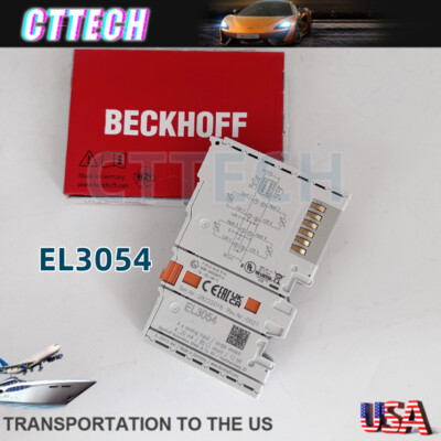 1X EL3054 Beckhoff EL 3054 PLC Module New Factory Sealed  TX Stock EL3054 EL3054