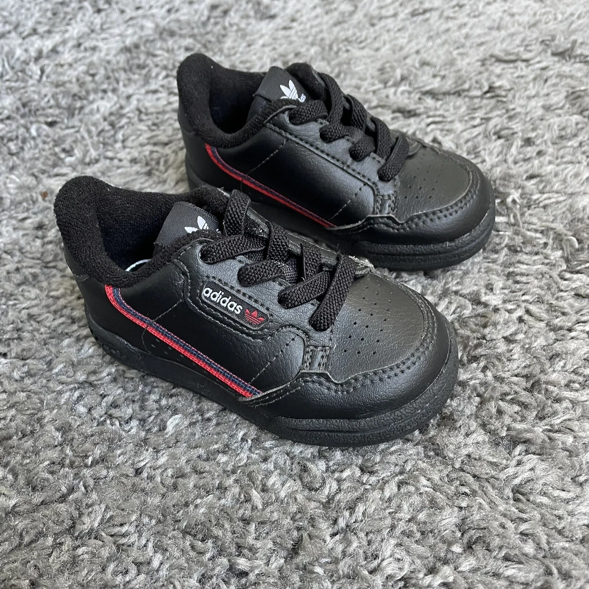 Adidas ortholite black and red sales
