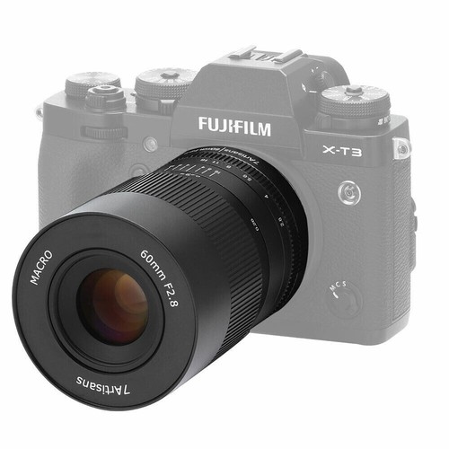 7artisans MF 60mm F2.8 APS-C Macro Lens For M43/Fuji FX/ Sony E /Canon EOS-M - Picture 15 of 18