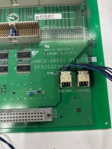 YASKAWA CONTROL BOARD JANCD-XBB01 REV C. - Picture 3 of 4