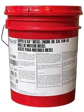 Kendall Super-D XA CK-4 15W40 Diesel Engine Oil; KENSDTI15W40-05; 5 Gallon Pail