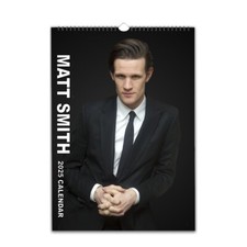 Matt Smith Calendar personalised  2026/27 choose start month