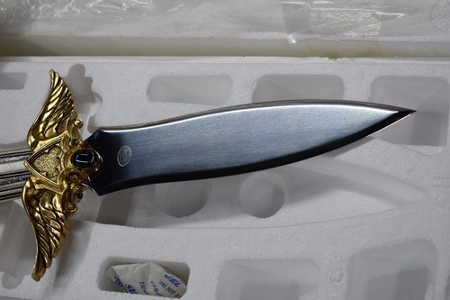 FRANKLIN MINT GARGOYLE DAGGER SILVER GOLD # 9 - Picture 6 of 9