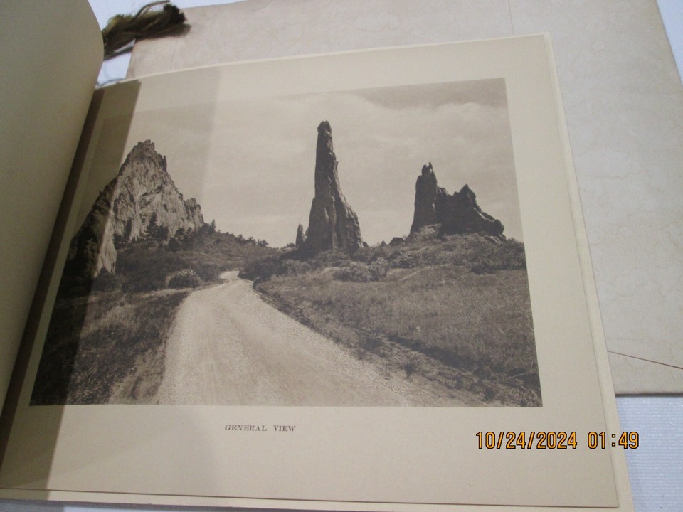 GARDEN OF THE GODS Colorado VINTAGE SOUVENIR BOOKLET 12 images eBay