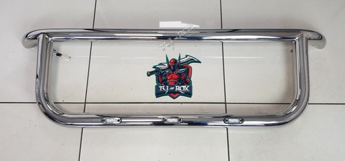 For MERCEDES ACTROS MP4 CHROME BULL BAR GRILL SPOTLIGHT BAR LIGHT 2011-2024 LED - Picture 9 of 9