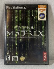Enter the Matrix (Sony PlayStation 2, 2003) PS2 Complete Tested Cleaned