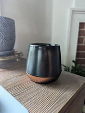 Fellow Mug Black Ceramic Double Wall Coffee Tea