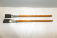 2 New Grumbacher 8020-00-244-0154 artist flat paint brushes