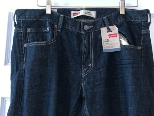 LEVI'S MENS 550 VINTAGE RELAXED FIT JEANS SIZE 34 INSEAM 29" BRAND NEW WITH TAGS - Picture 5 of 9