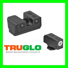 TruGlo Pro LOW Night Sight Set for Glock 17 19 26 22 23 27 24 34 35 TG231G1W